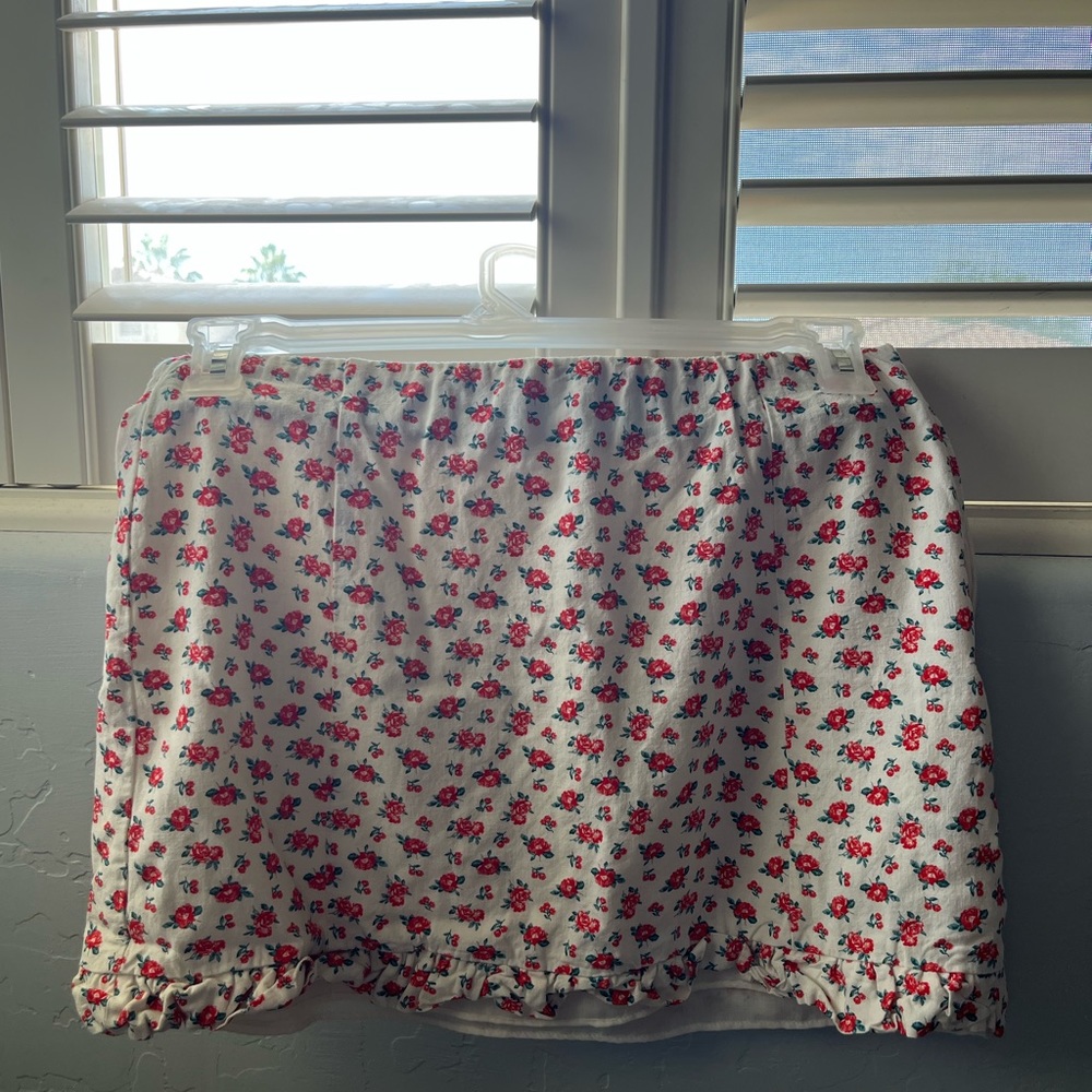 Zara mini floral skirt